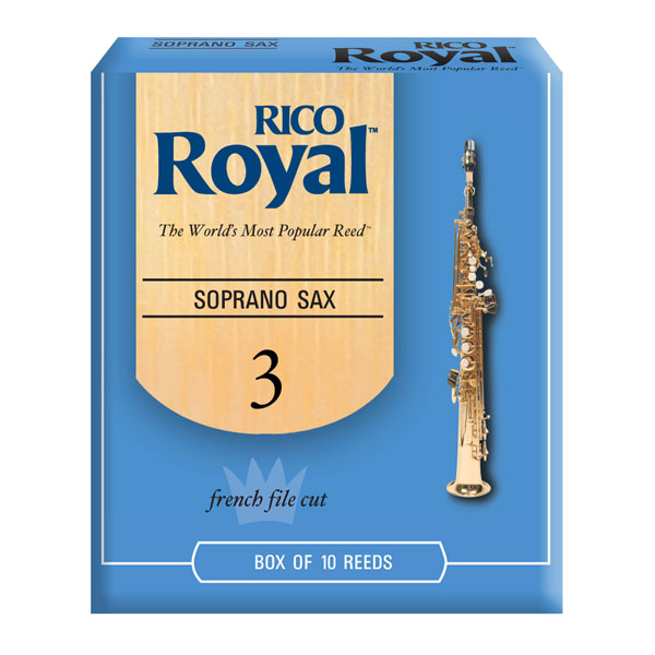 Rico D'Addario Royal rieten voor sopraansax (10 st) - Klik op de afbeelding om het venster te sluiten